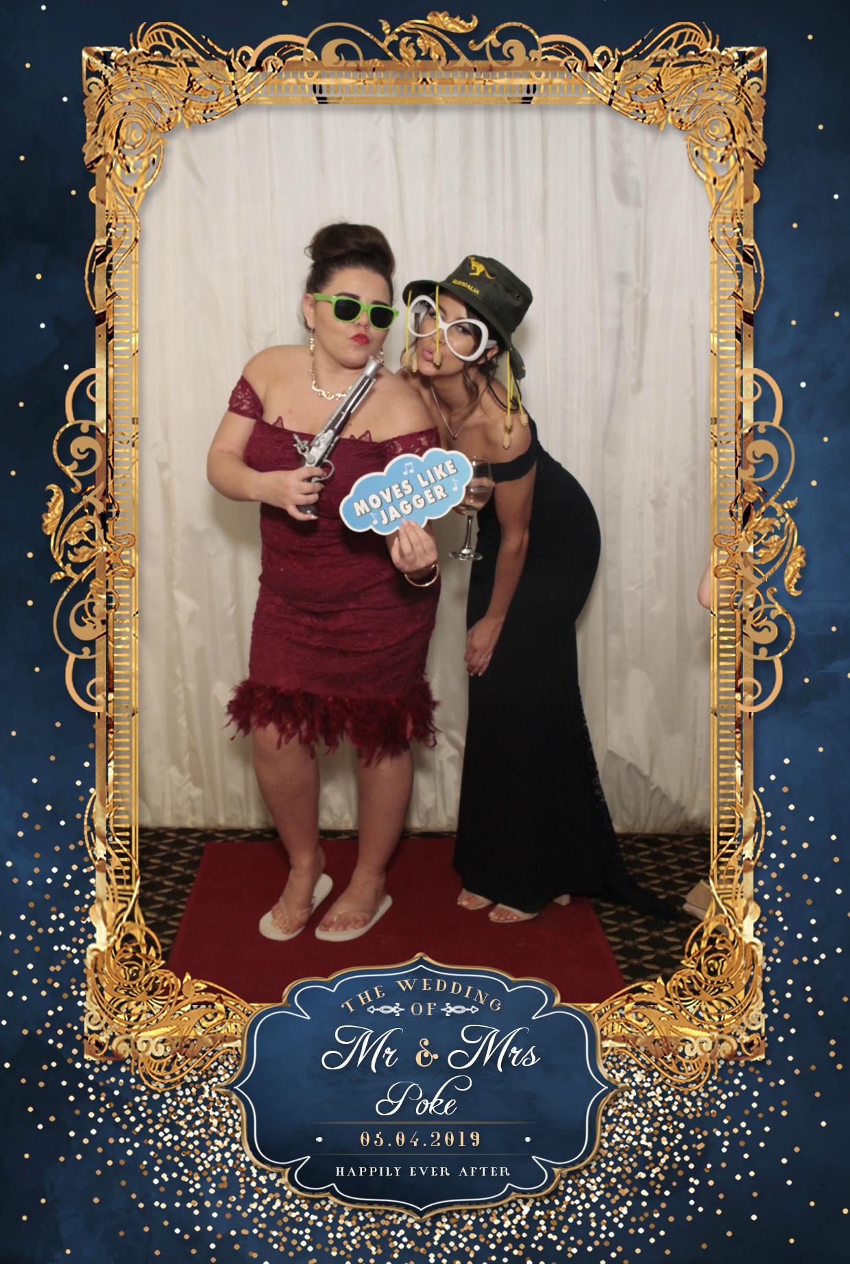 Mr & Mrs Poke | View more photos from the event at gallery.myphotoboothexperience.co.uk/u/MyPhotoBoothExperienceLtd/Mr-Mrs-Poke